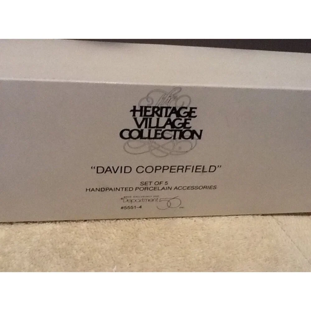 Dept 56 Dickens Village - David Copperfield, Set of 5